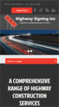 Mobile Screenshot of highwaysigning.com